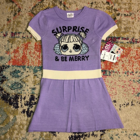 L.O.L. Surprise! Other - 🧜🏼♀️3for$15 item!🧜🏼♀️lol doll surprise sweater dress